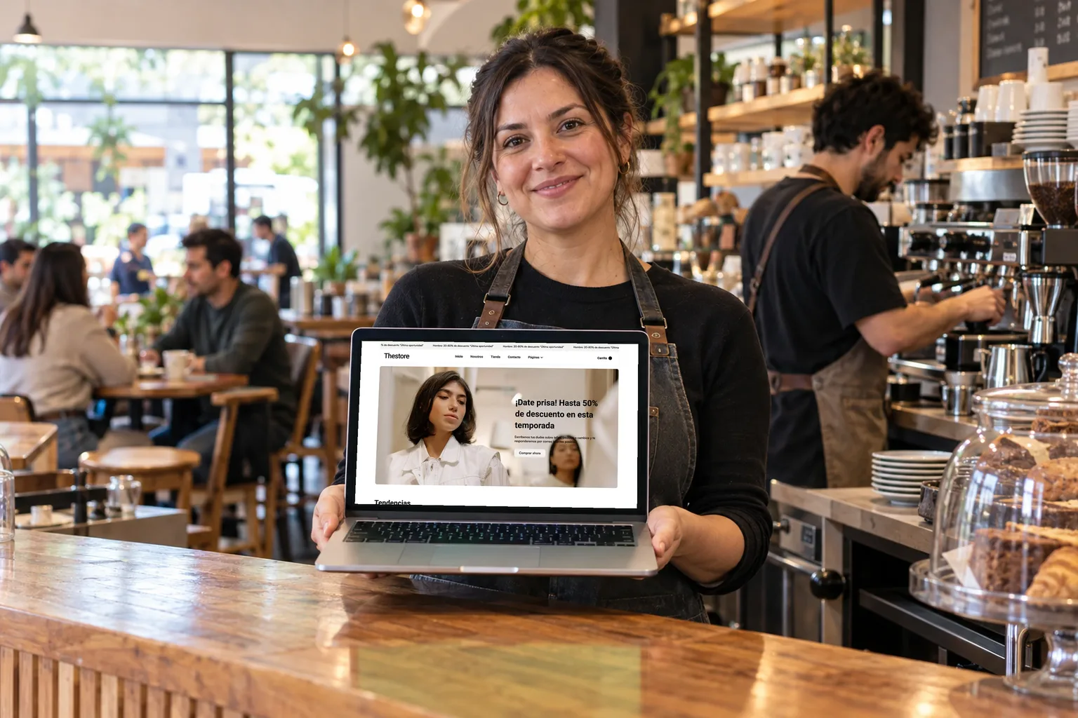 Paso 3: revisas tu página web con carrito funcionando y recién pagas