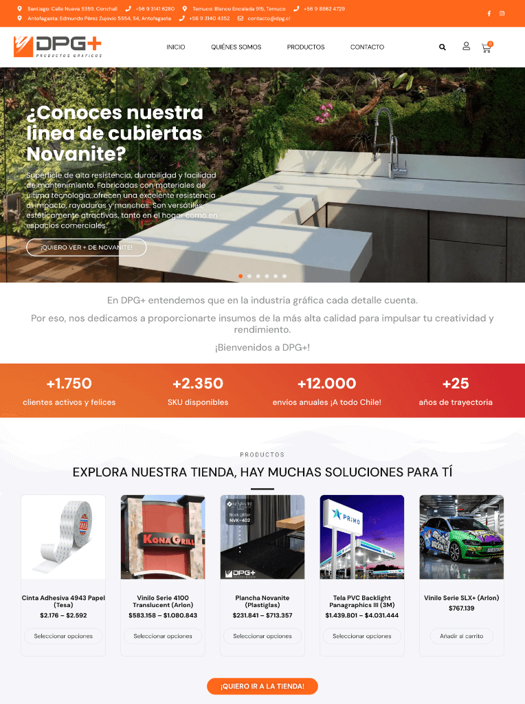 DPG+ Productos Gráficos