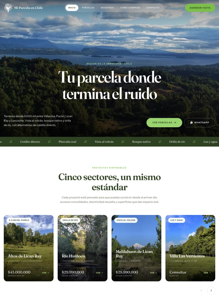 Mi Parcela en Chile