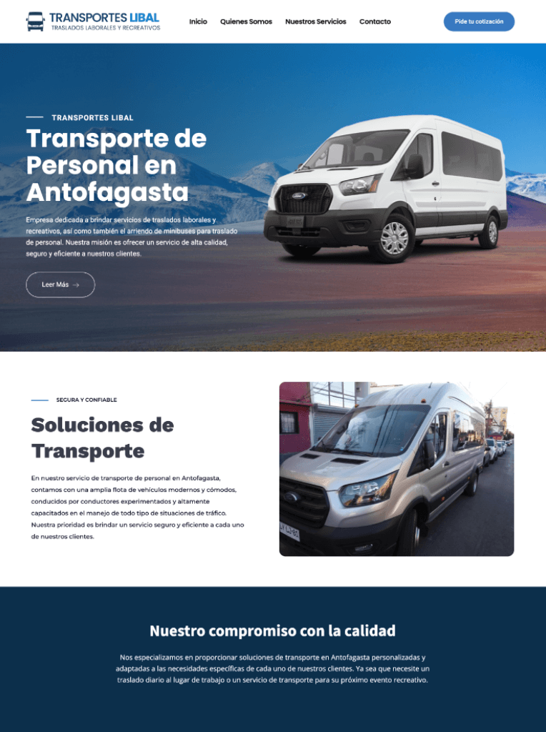 Transporte de Personal Antofagasta