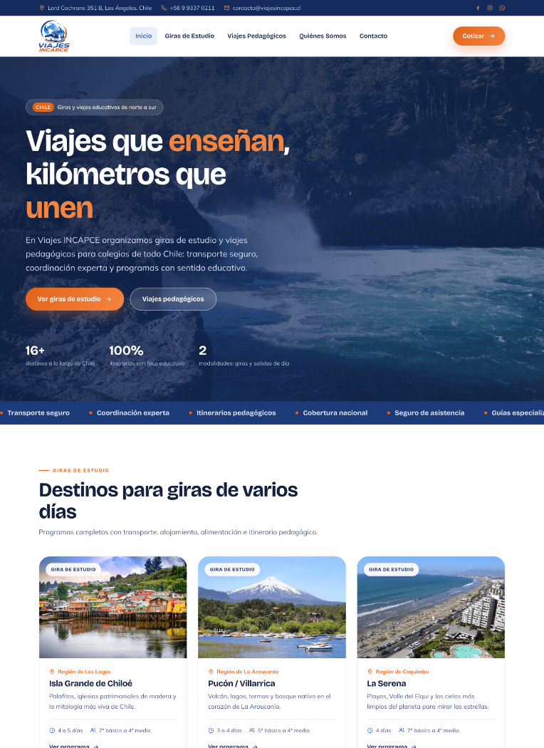 Viajes Incapce