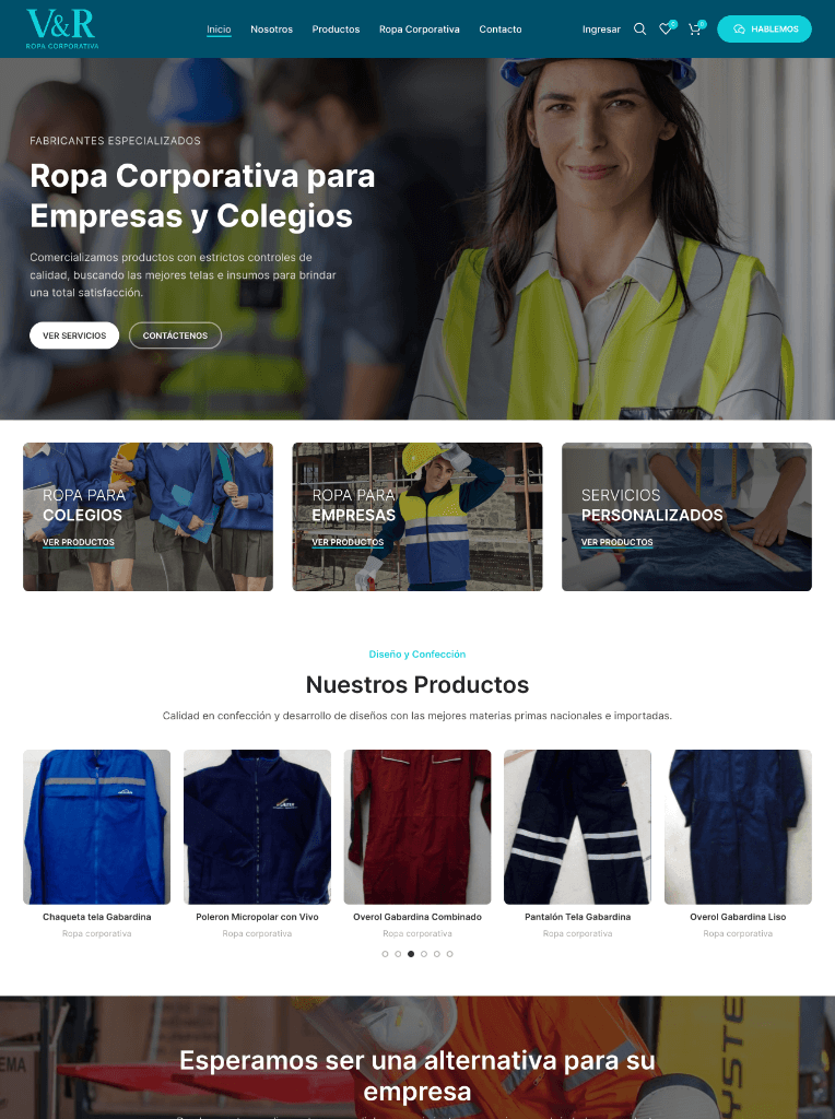 V&R Ropa Corporativa